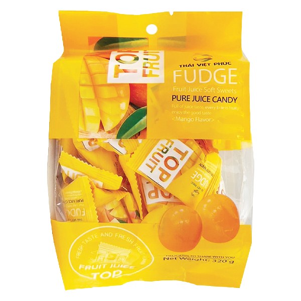 Kẹo Xoài Top Fruit Gói 320G