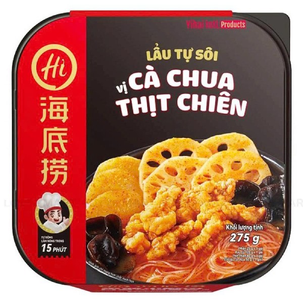 Lẩu Tự Sôi Haidilao Cà Chua Thịt Chiên Hộp 275G