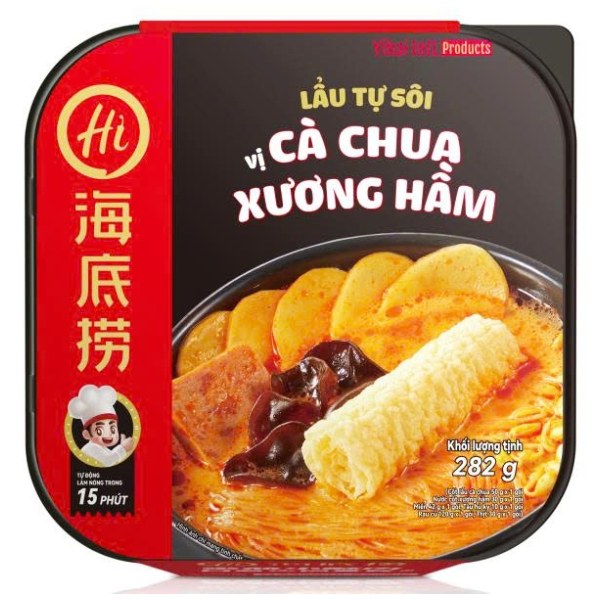 Lẩu Tự Sôi Haidilao Cà Chua Xương Hầm Hộp 282G