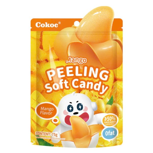 Kẹo Dẻo 3D Cokoc Xoài Gói 75G