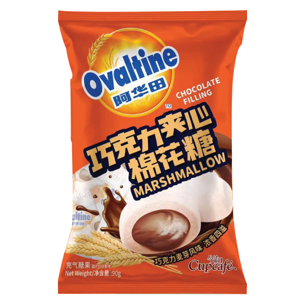 Kẹo Xốp Ovaltine Nhân Socola 90G