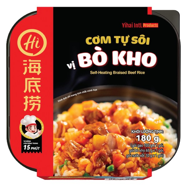 Cơm Tự Sôi Haidilao Bò Kho 180G