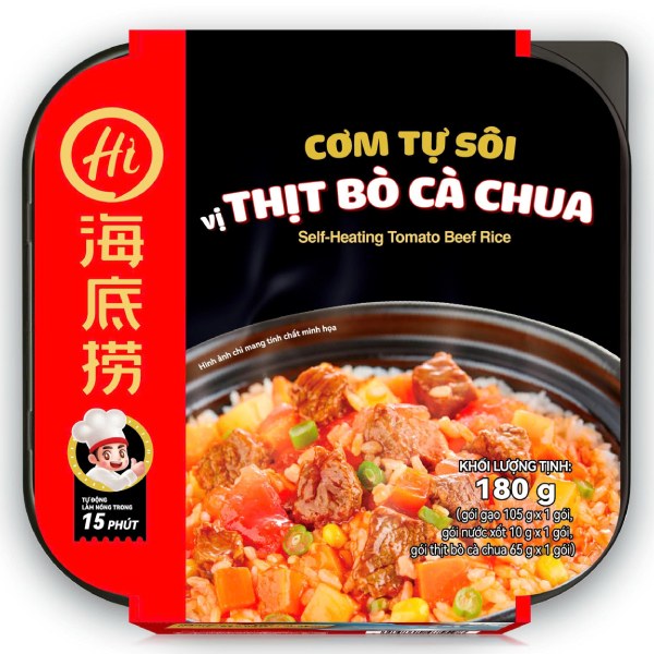 Cơm Tự Sôi Haidilao Bò Cà Chua 180G