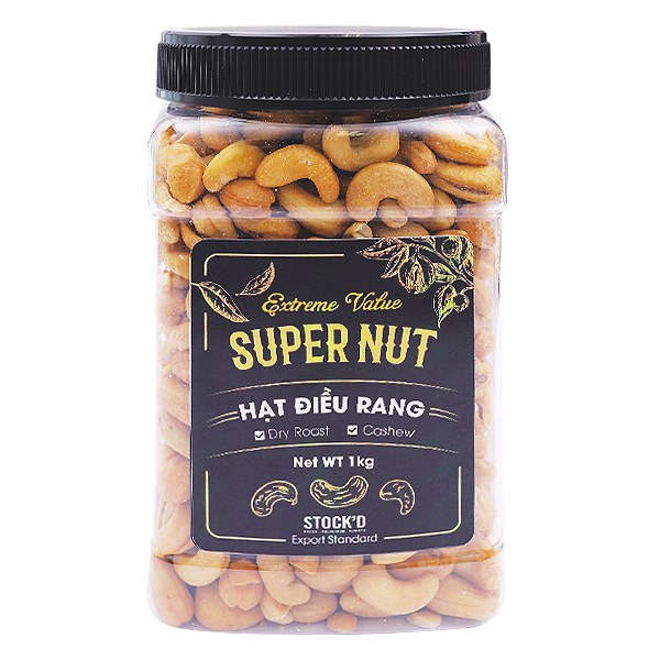 Hạt Điều Rang Super Nut Hũ 1Kg