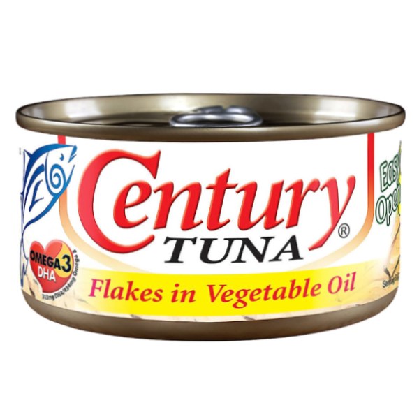 Cá Ngừ Century Cắt Lát Ngâm Dầu Thực Vật 170G