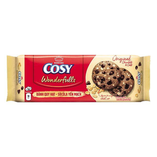 Bánh Quy Cosy Yến Mạch Socola Gói 153G