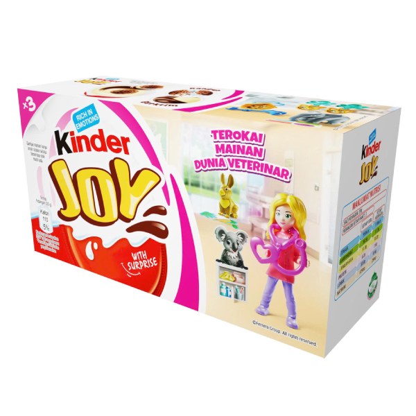 Kẹo Socola Kinder Joy For Girls Hộp 60G