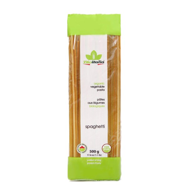 Mì Spaghetti Rau Củ Quả Hữu Cơ BioItalia 500G