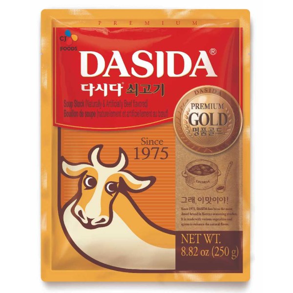 Hạt Nêm CJ Dasida Thượng Hạng Vị Bò Gói 250G