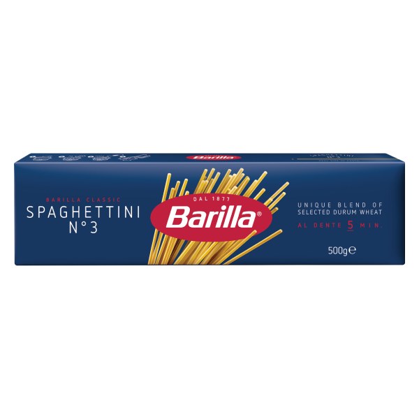 Mì Spaghetti Barilla Sợi Trung  Số 3 500G