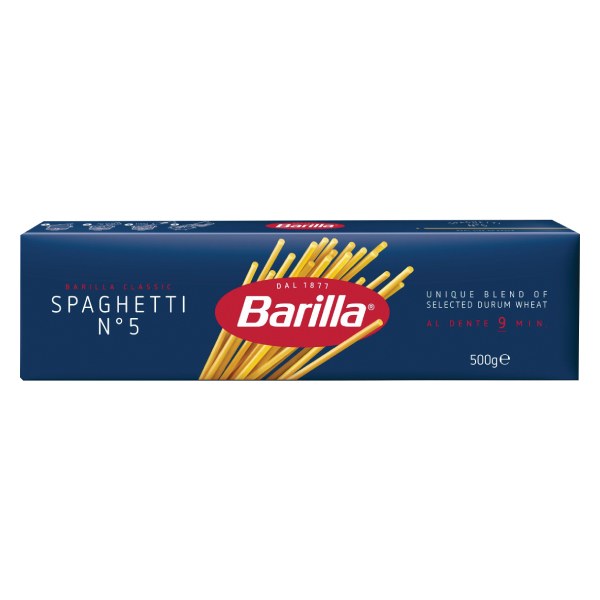 Mì Spaghetti Barilla Sợi Vừa Số 5 500G