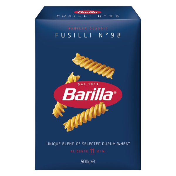 Nui Barilla Fusilli Xoắn Số 98 Hộp 500G