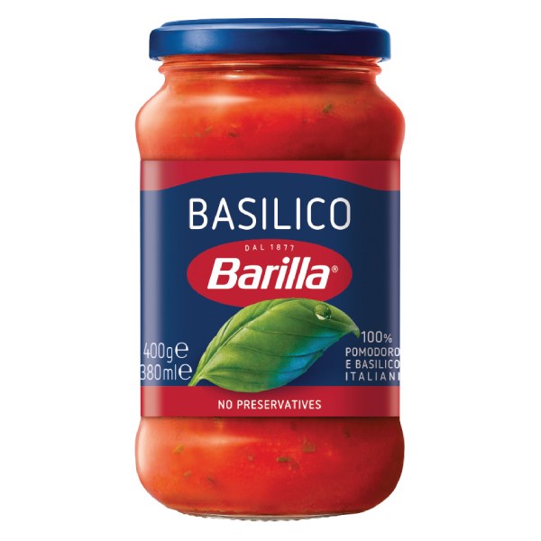 Sốt Barilla Basilico Hũ 400G