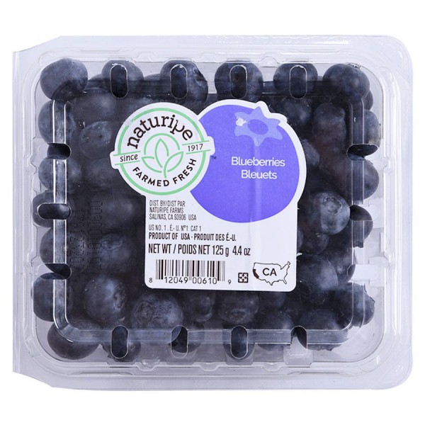 Việt Quất Xuất Xứ Mỹ Hộp 125G