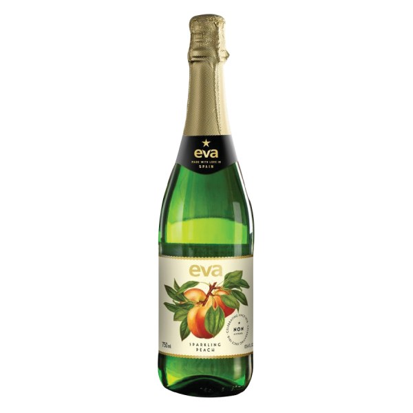 Nước Trái Cây Có Ga Eva Vị Đào 750Ml