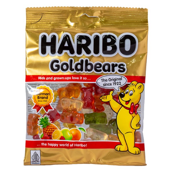 Kẹo Dẻo Haribo Goldbears Gói 80G