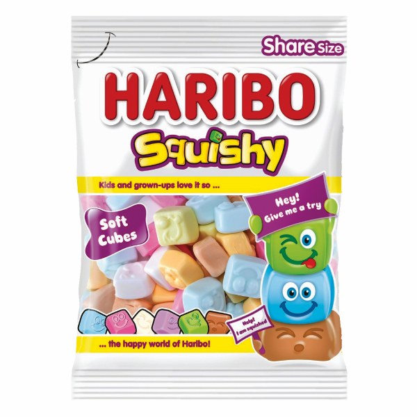 Kẹo Dẻo Haribo Squishy Gói 80G