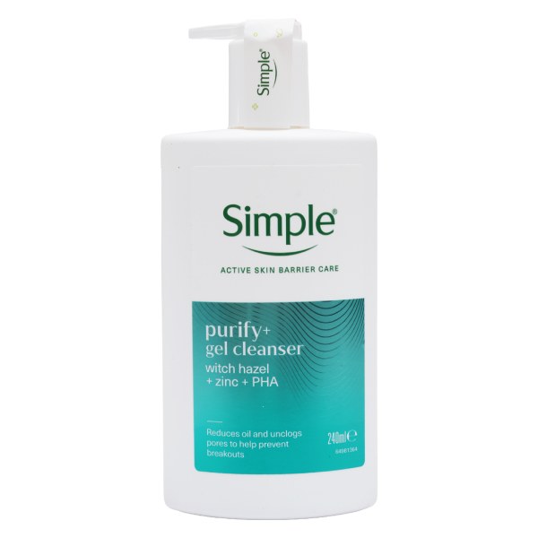Sữa Rửa Mặt Simple Purify Kiểm Soát Dầu 240Ml