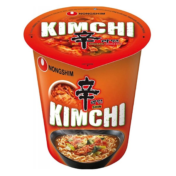 Mì Ly Kim Chi Shin Nongshim 75G