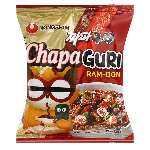 Mì Nongshim Chapaguri Ram-Don Gói 140G