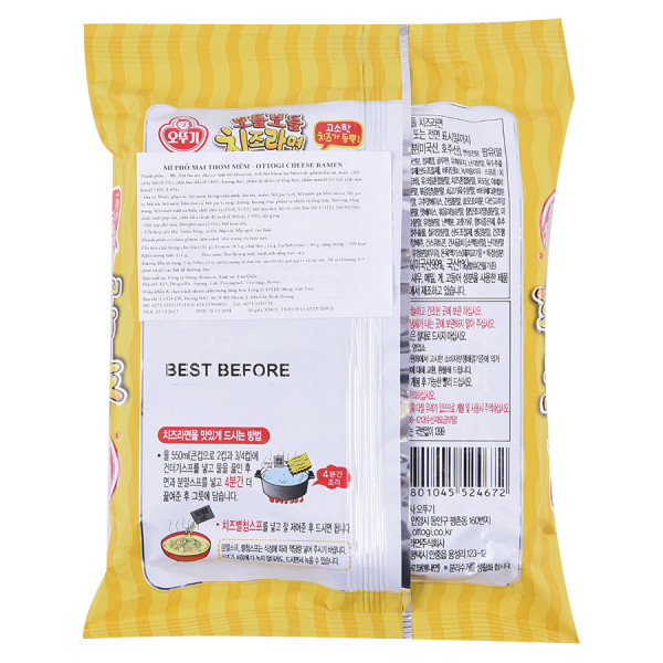 Mì Phô Mai Ottogi 111G
