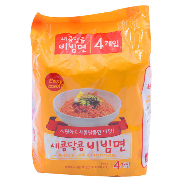 Lô 4 Mì Trộn Vị Chua Ngọt Easy Meal 130G 
