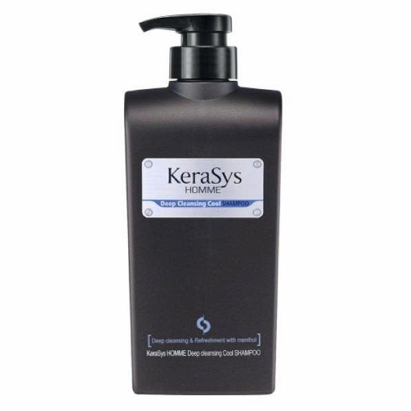 Dầu Gội Nam Kerasys Homme Deep Cleansing Cool Chai 550Ml