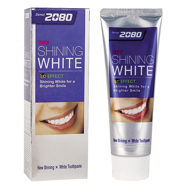 Kem Đánh Răng 2080 Shining White Làm Trắng Răng Chuyên Biệt 100G