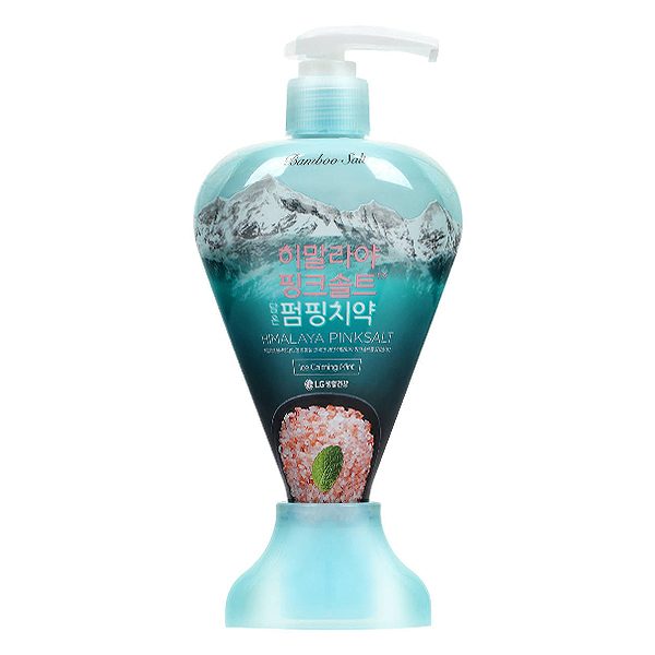 Kem Đánh Răng Bamboo Himalaya Pinksalt Hương Bạc Hà Chai 285G