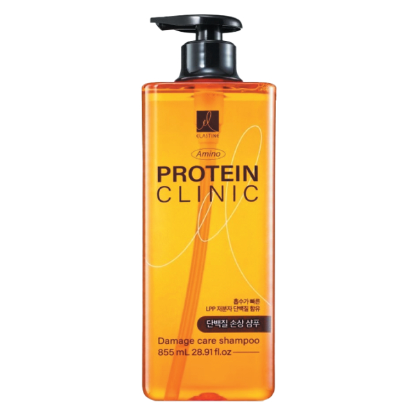 Dầu Gội Elastine Amino Protein Clinic Damage Care 855Ml