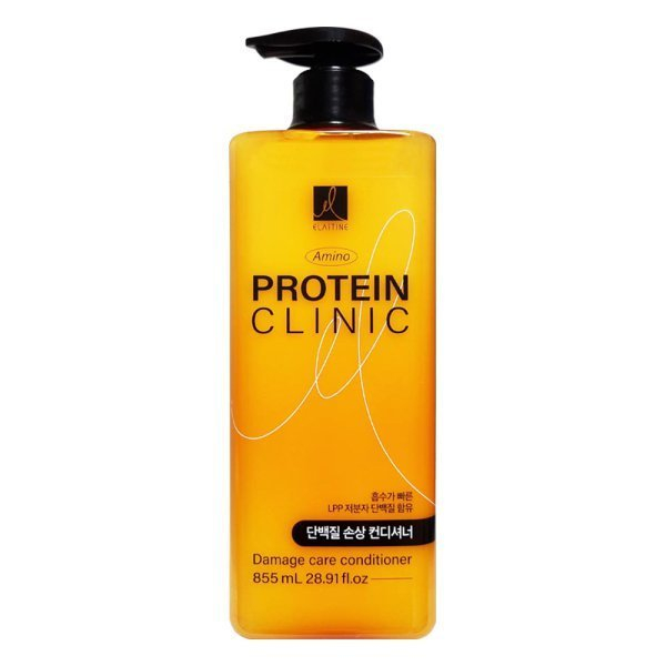 Dầu Xả Elastine Amino Protein Clinic Damage Care 855Ml