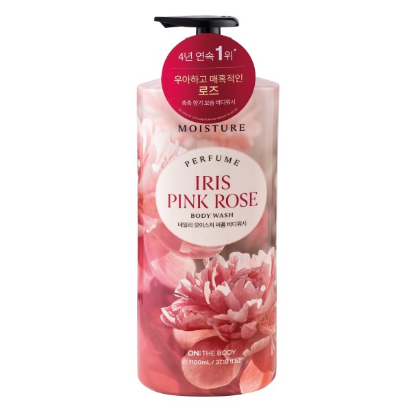 Sữa Tắm On The Body Iris Pink Rose 1.1L