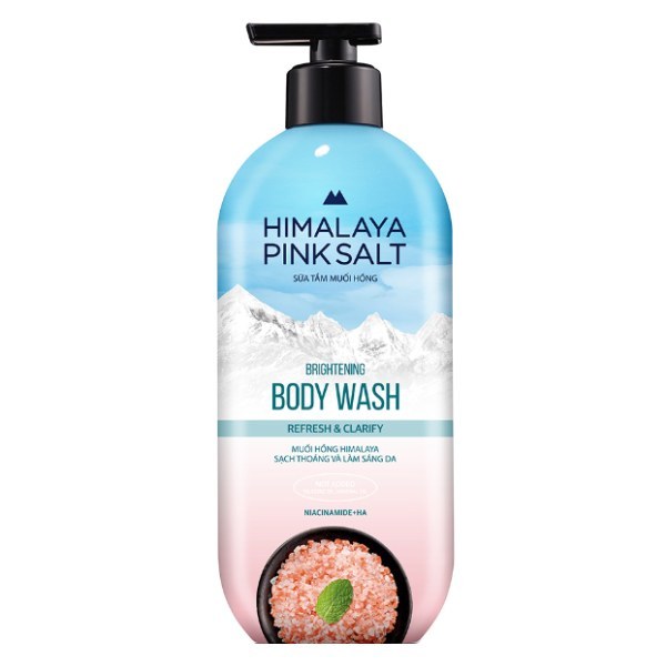 Sữa Tắm Himalaya Pink Salt Tươi Mát & Sảng Khoái 500G