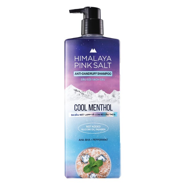 Dầu Gội Himalaya Pink Salt Bạc Hà Mát Lạnh 650Ml