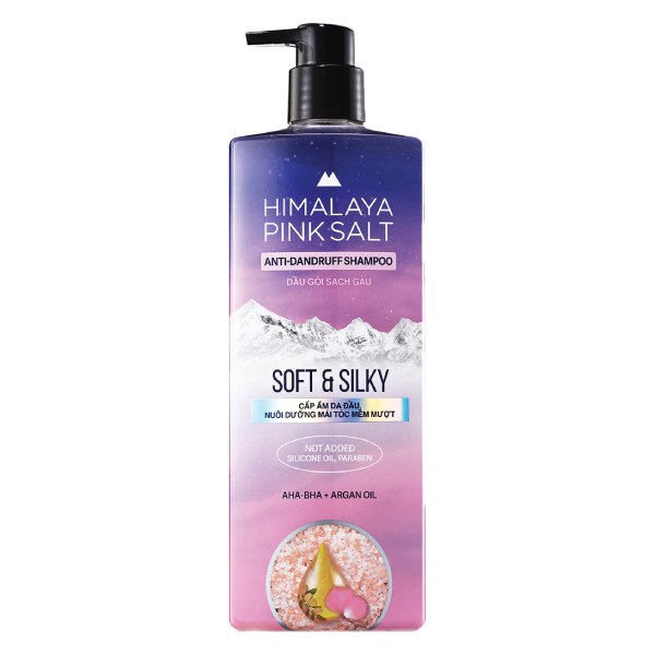 Dầu Gội Himalaya Pink Salt Mềm Mượt Óng Ả 650Ml