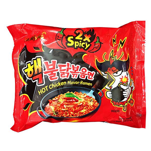 Mì Khô Gà Cực Cay Samyang Gói 140G