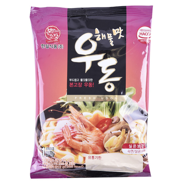 Mì Udon Hanil Food Vị Hải Sản Gói 212G