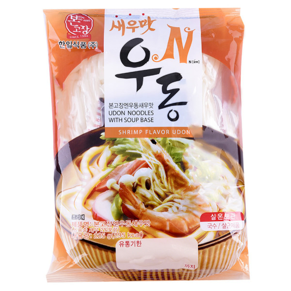 Mì Udon Hanil Food Vị Tôm Gói 225G