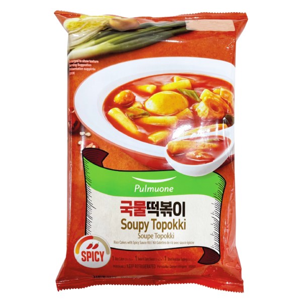 Bánh Gạo Sốt Pulmuone Vị Cay Gói 424G