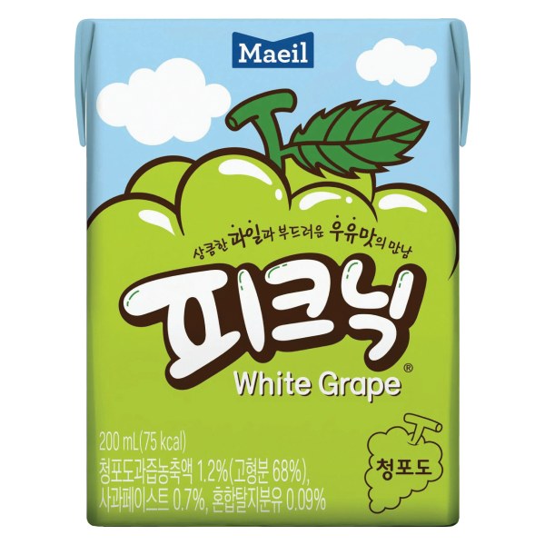 Nước Trái Cây Maeil Picnic Nho Hộp 200Ml