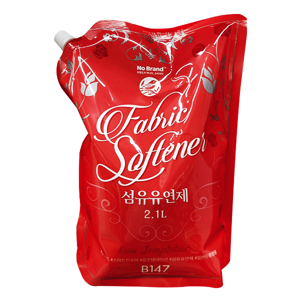 Nước Xả Vải No Brand Hương Hoa Hồng Túi 2.1L