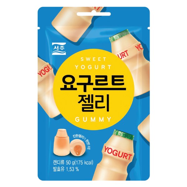 Kẹo Dẻo Seoju Vị Sữa Chua Gói 50G