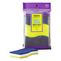 Lô 3 Miếng Mút Rửa Chén No Brand