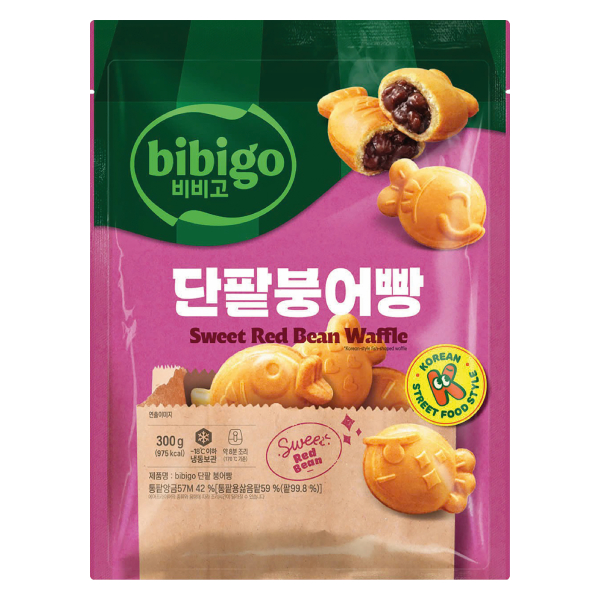 Bánh Cá Bibigo Đậu Đỏ Gói 300G