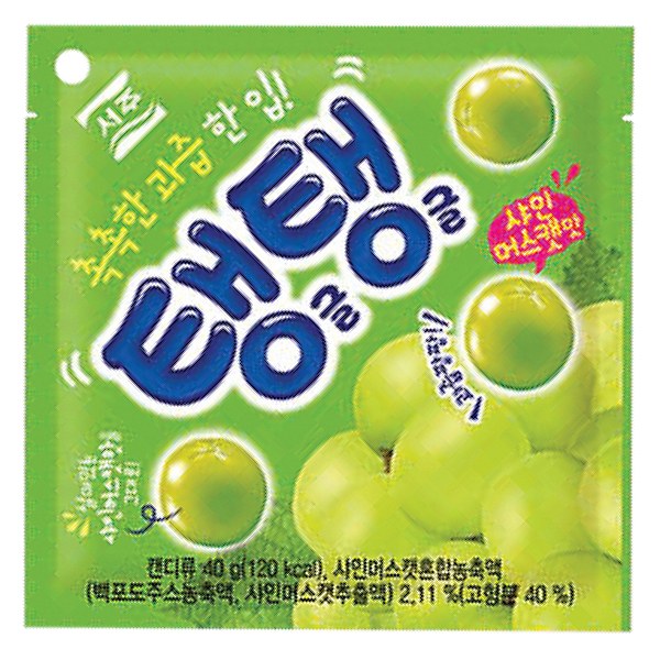 Kẹo Dẻo Seoju Vị Nho Mẫu Đơn Gói 40G