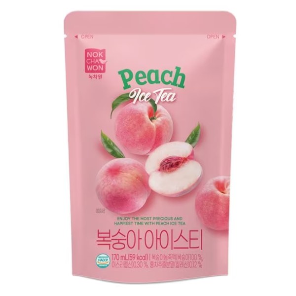 Trà Nokchawon Đào Túi 170Ml
