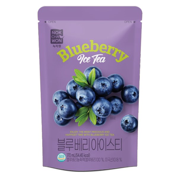 Trà Nokchawon Việt Quất Túi 170Ml