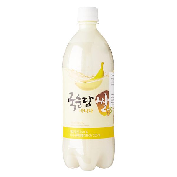 Nước Gạo Lên Men Makgeolli Vị Chuối Chai 750Ml