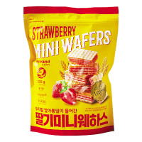 Bánh Xốp No Brand Vị Dâu Gói 300G