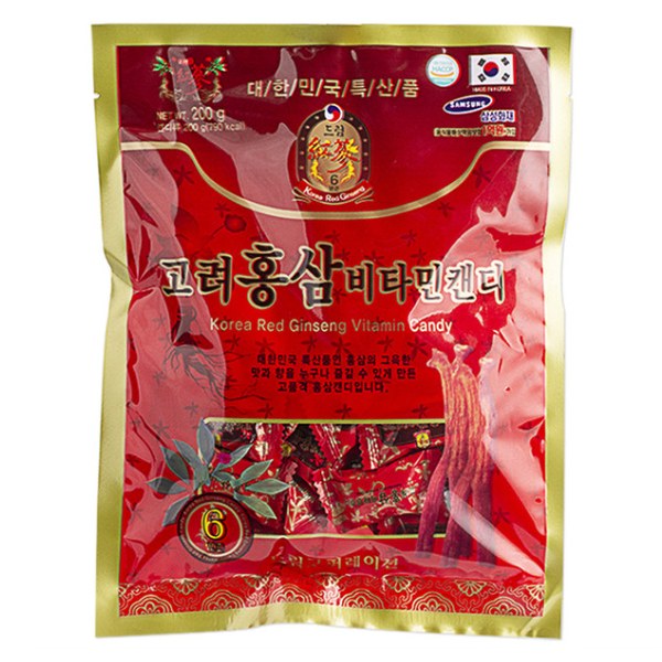 Kẹo Hồng Sâm Hàn Quốc DR Vina Vitamin Gói 200G